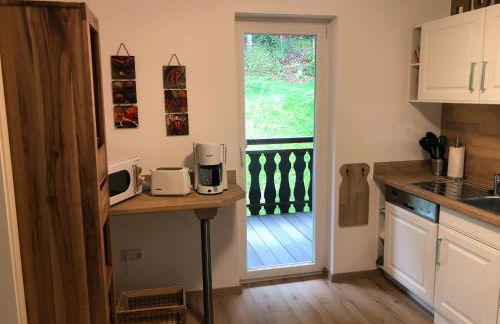 Ferienwohnung am Wald mit Garten & Hot-Tub & Alpakas - Foto 27