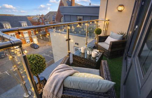 Margate Penthouse Private Balconies Sea Glimpses Gated Parking Air-Con The Penthouse Margate - Foto 6