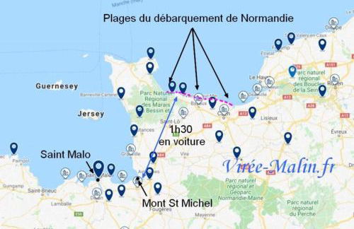 La Marinière, appartement avec garage, 2 étoiles à 100m de la mer - Foto 17