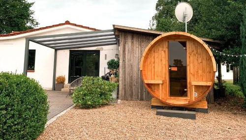 Ferienhaus direkt an der Wümme - Foto 5, Garden, Garden view