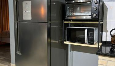 Studio com piscina e garagem Conforto e fácil acesso BR-101 - Petfriendly, º andar2 - Foto 5, stove, pet friendly, toaster