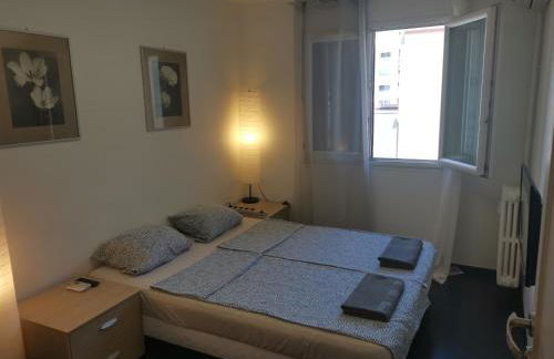 The NICE - 3 rooms, 3air cond, 3TV, 3fans, 2 wc, WIfi everywhere 5min aeroport, train, beach, 1min tram, 15 min centre, port, parking possible - Foto 13