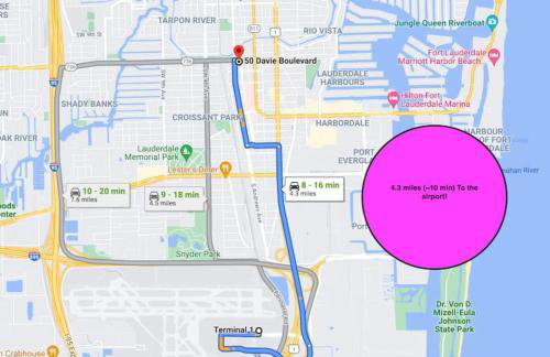 Rustic Retreats Beachy 1BR for 4 guests in the heart of Fort Lauderdale - Foto 10