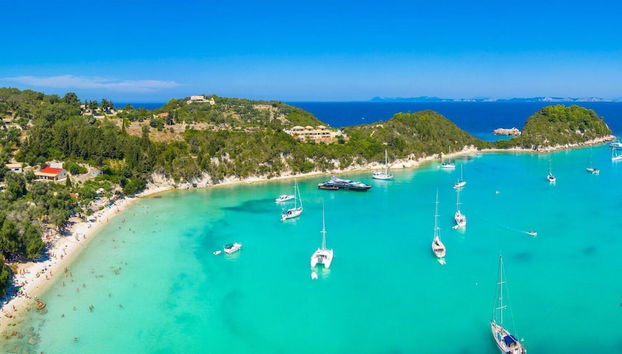 Thanasis Large Private Pool Walk to Beach Sea Views A C - 265 - Foto 3, Habitación