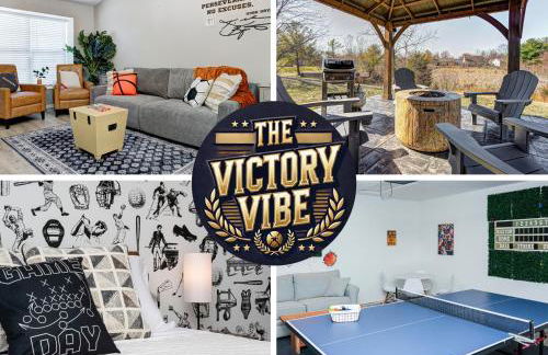 5 min to Grand Park, 1Level, Stocked Kitchen, King Bed, GameRm, Firepit, BBQ, Pet Friendly - Foto 1