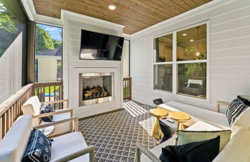 Cottage with 3 King Beds, 3 min to Marina, Fire Pit - Foto 13