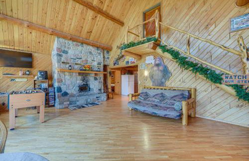 Secluded Log Cabin Less Than 1 Mi to Munger State Trail! - Foto 5