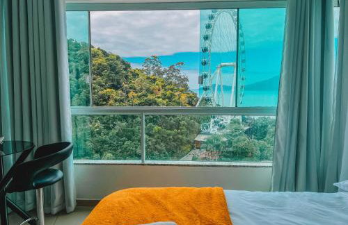 Loft vista panorâmica da Roda gigante e orla de BC - Foto 46