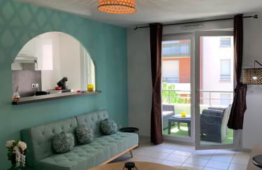 TOULOUSE premium appartement Parking Tramway Wifi Charmant - Foto 33