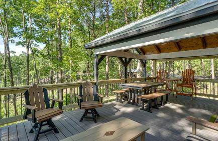 Peaceful Mountain Tiny Home with Breathtaking Valley Views & Fireplace Near Lookout Mountain, Menlo GA - Foto 31