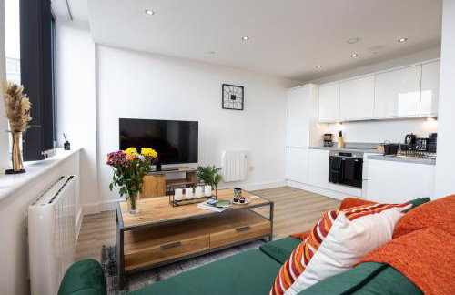 Chic Luxury Apartment near Old Trafford Stadiums Manchester - Foto 18