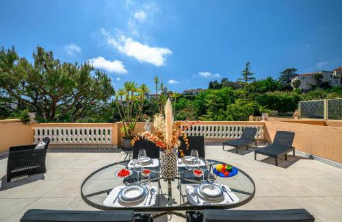 Nice Fabron, terrasse & piscine dans résidence - Foto 1