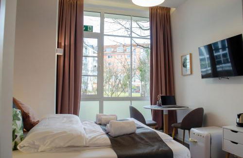 HOMELY STAY Studio 8 - Relaxed Self-Check-In room in Munich - Foto 4
