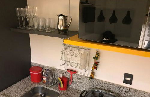 Apto Studio 501 mobiliado com linda vista - Foto 4