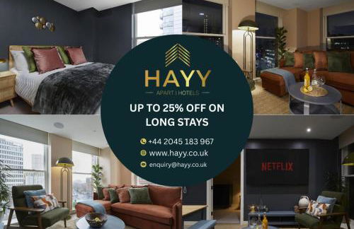 Hayy Luxury 2 Bed Apartments in Leeds City Centre - Foto 61