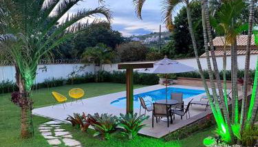 Maravilhosa casa com piscina em Lagoa Santa - Foto 2, Garden, sunbed, Garden view