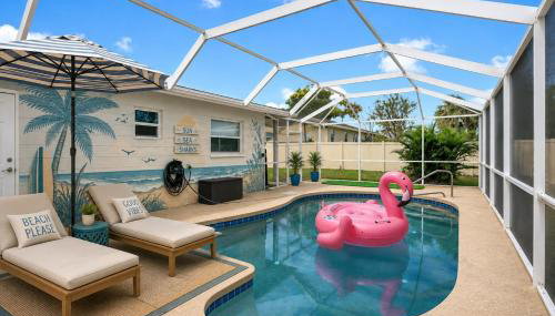 Venice Pool BBQ Mini Golf 3BR 2BA Sleep 12 - Foto 2
