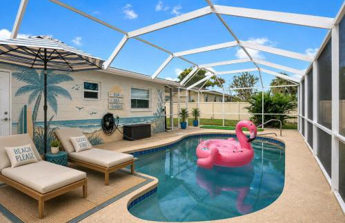 Venice Pool BBQ Mini Golf 3BR 2BA Sleep 12 - Foto 2