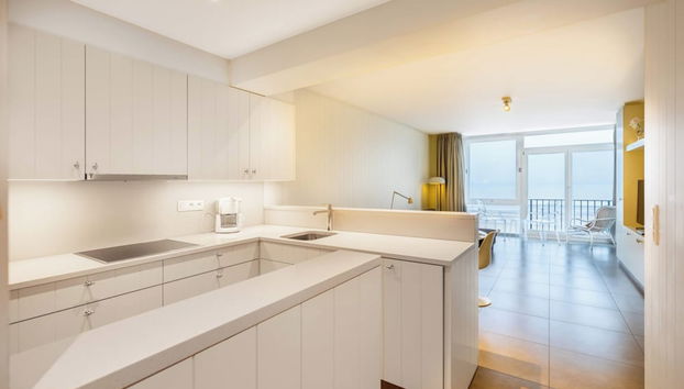 Apartment on Belgian Coast With Sea Views - Foto 5, Cocina privada