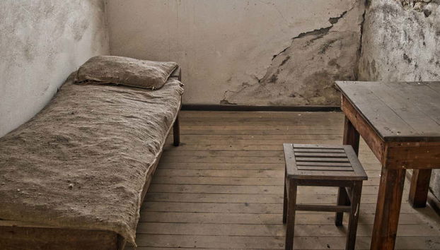 Celas dos campos de concentração