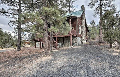 Fire Pit and Game Room Heber-Overgaard Cabin! - Foto 29