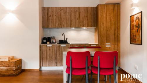 Lumière des Cimes - Poluc Apartments monolocale - Foto 3, stove, toaster