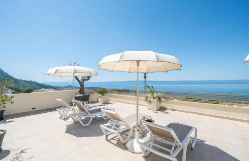 Penthouse Apartment Golden View with private Jacuzzi and 100m2 terrace by Makarska Exklusiv - Foto 7