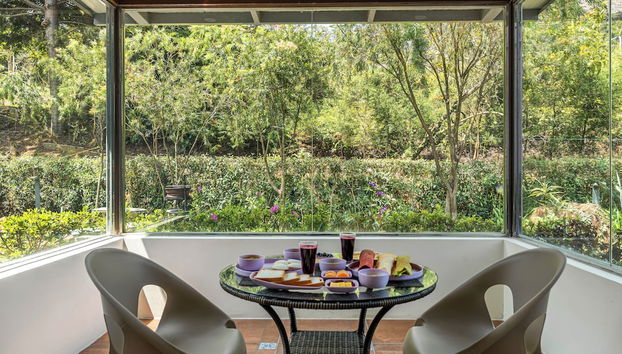 Zona de estar del vestíbulo