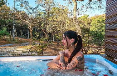 Cantinhos do Cipó - Chales privativos com hidro - Foto 4