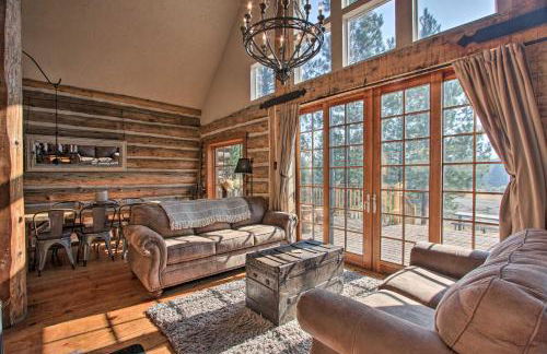 Snow Pine Retreat - Remote Crescent Log Cabin! - Foto 5