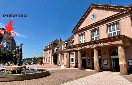 Le Perchoir-WIFI-Face à la Gare-Terrasses-Proche tous commerces - Foto 12