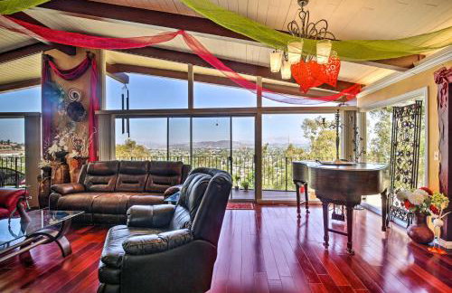 Colorful El Cajon Gem Deck, Garden and Valley Views - Foto 6