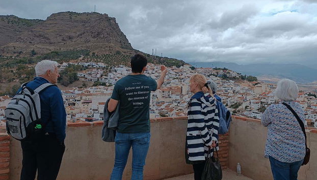 Il paesaggio durante il tour