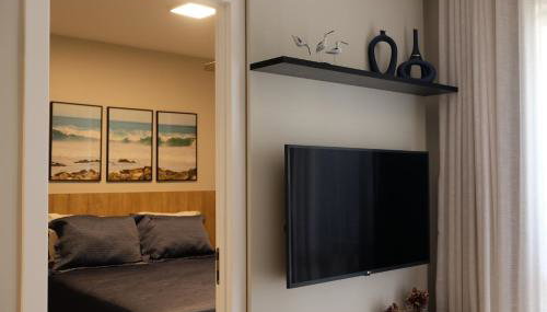 Quarto e sala irretocável Beach Class Ondina - Foto 4