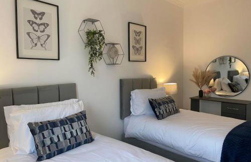 The Retreats 2 Kenfig Hill Pet Friendly 2 Bedroom Flat with King Size bed twin beds and sofa bed sleeps up to 5 people - Foto 7
