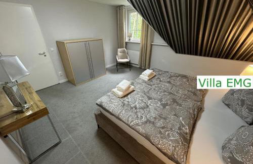 Ferienhaus Villa EMG Gelsenkirchen nah Essen Dortmund mit Pool und Garten für Familien Gruppen bis 21 Personen - Foto 34