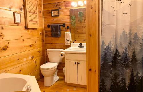 Log Cabin Walkable to Lake Lure & Chimney Rock - Blue Skies - Foto 36