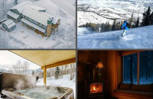Rustic 5BR Escape with Private Hot Tub 25min to Park City - Foto 1