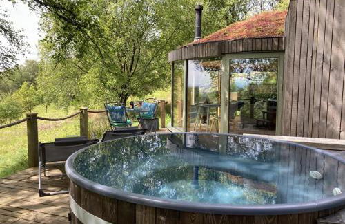 Craigmaddie Muir Roundhouse with Hot Tub Romantic, Luxury, Rural Stay for 2 Near Milngavie - Foto 37