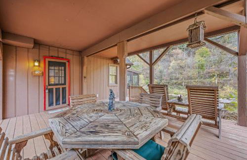 River Time Cabin - Riverfront, Hot Tub, Screen Porch, Fishing, Games, View, 3 King Beds - Photo 90