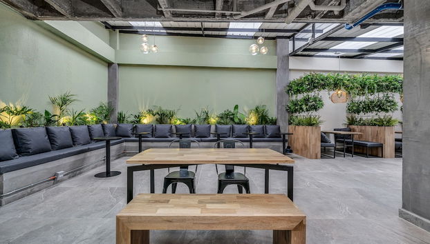 Sala de estar do lobby