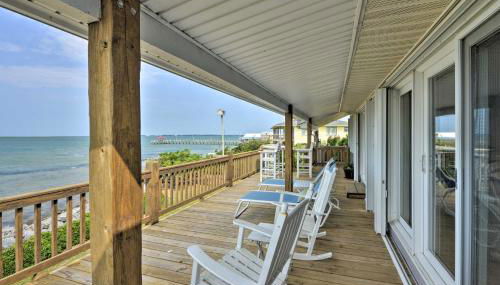 Waterfront Harkers Island Home Sunset View and Dock - Foto 2