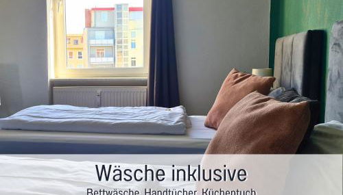 Lichtdurchflutete moderne Stadtwohnung, Küche, Waschtrockner, SmartTV - Foto 3