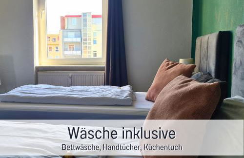 Lichtdurchflutete moderne Stadtwohnung, Küche, Waschtrockner, SmartTV - Foto 3