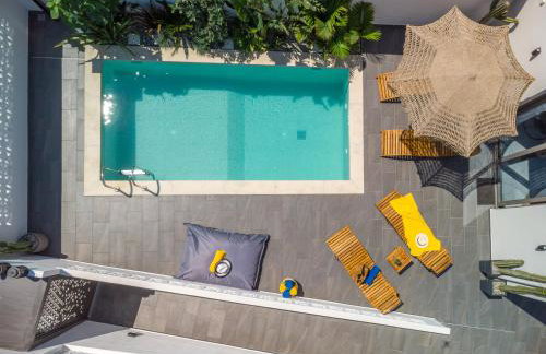 Serene Pool Villa - 8 min to Kalyves Beach - Foto 1