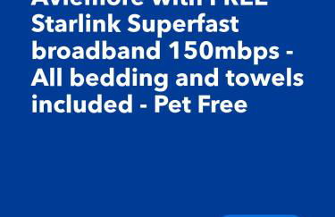Freedom Lodge-Aviemore with FREE Starlink Superfast broadband 150mbps - All bedding and towels included - Pet Free - Foto 16