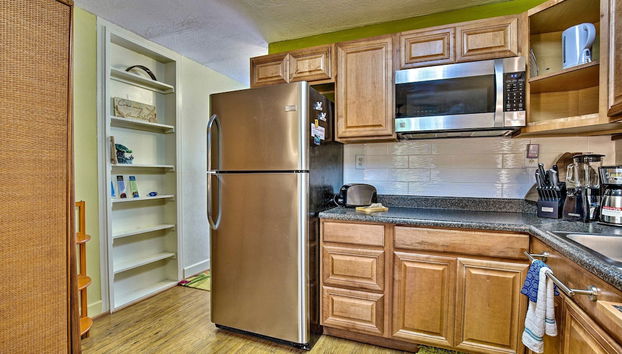 Garden View Studio - Kona Islander Inn Condos Condo by RedAwning - Foto 3, Cocina privada