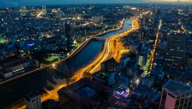 Vistas de Ho Chi Minh