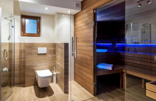 BIESZCZADZKI RAJ z prywatną działką przy linii brzegowej Jeziora Solińskiego Sauna Basen sezonowy - Foto 19