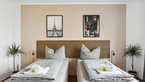 Larooms Merseburg - Apartment NP61 - 2 Zimmer - 4 Betten - Waschmaschine - Parkplatz - Balkon - Foto 5